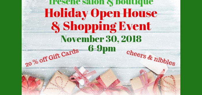 fresche Salon & Boutique 2018 Holiday Open House